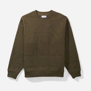 Saturdays NYC Flynn Quilted Crewneck Sweater